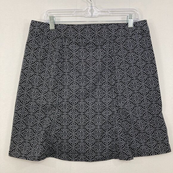 New Ripskirt Hawaii Large Navy Abstract Pattern Pocket Mini Skirt Active - Picture 8 of 10
